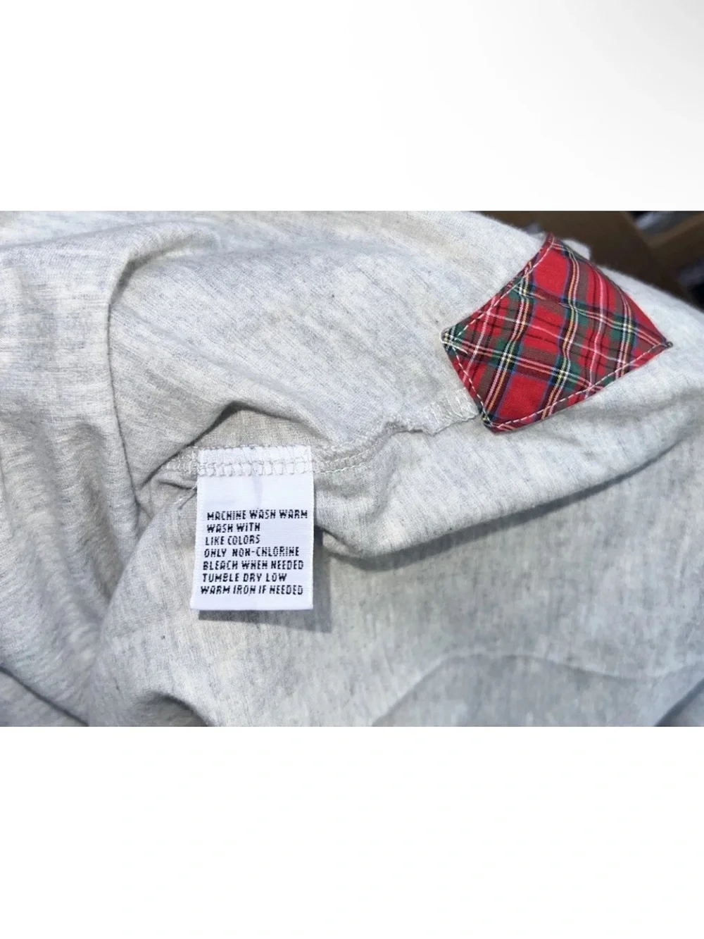 Polo Golf Ralph Lauren Vintage Lisle Polo Shirt‎ XL Grey Plaid 100% Pima Cotton